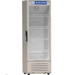 Blue Star 300 Litre 5 Star Grey Single Door Visi Cooler, SC300F/SC300F-B