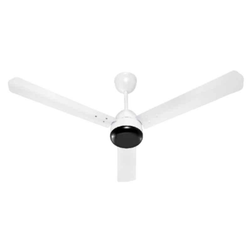Airelec Gloria Stylo BIRD 28W 350rpm 5 Star 3 Blade 0.5 W LED Black Diffuser BLDC Ceiling Fan with Remote & 2 Years Warranty Sweep: 1200mm Pearl White AIRCFH4-01