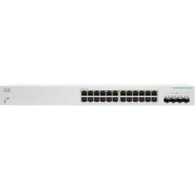 Cisco Business 350 Series 24 Ports 10GE 4x10G SFP+ Shared Grey Managed Network Switch, CBS35024XT