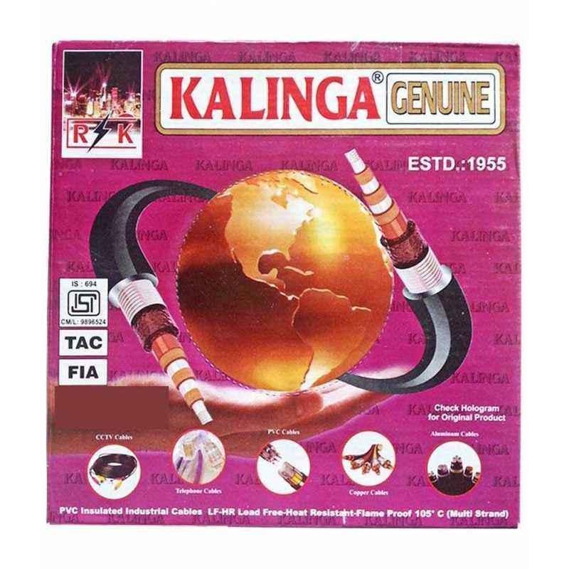 Kalinga Genuine 1mm Black House Wiring, Length: 90m