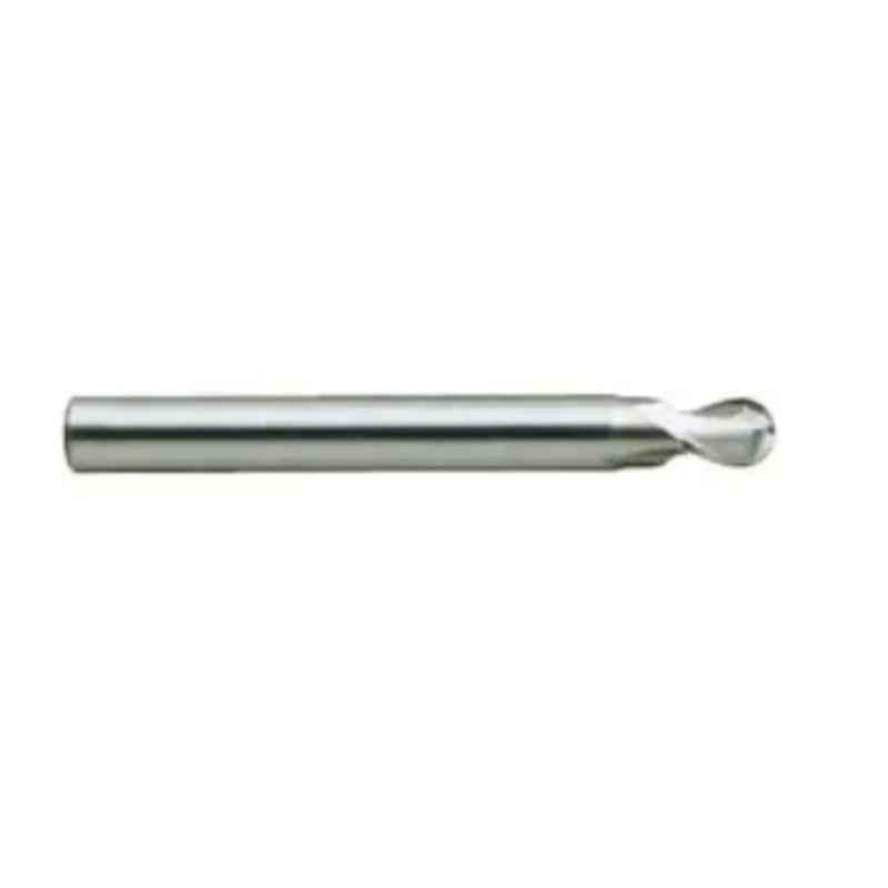YG-1 HSSCO8 8mm 2 Flute Regular Ball Nose End Mill, E2480905