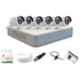 Hikvision 1080P White Hd Cctv Camera Kit