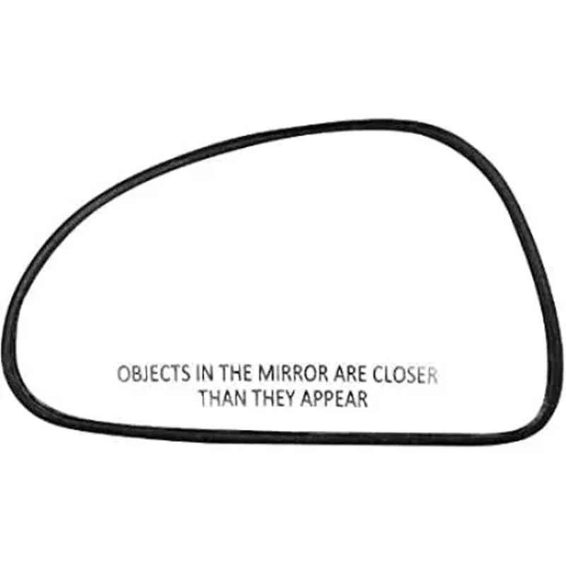 Vbx Car Side Door Sub Mirror Plate Co-Driver Left Side Only for Hyundai Eon 2011 To 2019 Set Of 1, VBX-I56S69