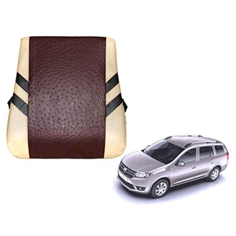 Kozdiko Brown & Beige Back Rest for Hyundai Eon