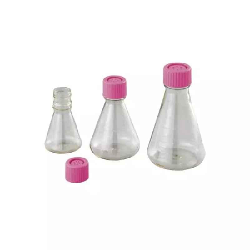 Lab Plus Erlenmeyer Flask Bent Filter Cap 250 ml, LP-1950 (Pack of 12)