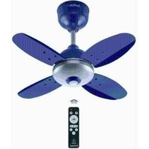 Activa Gracia 28W 390rpm 4 Blade Silver Blue BLDC Ceiling Fan with Remote & 5 Years Warranty, Sweep: 600 mm