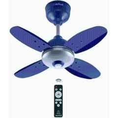 Activa Gracia 28W 390rpm 4 Blade Silver Blue BLDC Ceiling Fan with Remote & 5 Years Warranty, Sweep: 600 mm