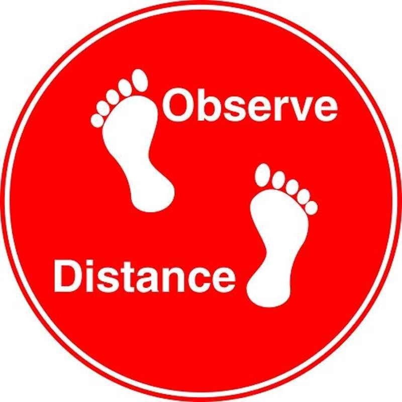 Observe Distance Sticker 30cmx30cm