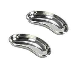 Forgesy 6 inch Stainless Steel Kidney Tray, FORGESY166 (Pack of 2)