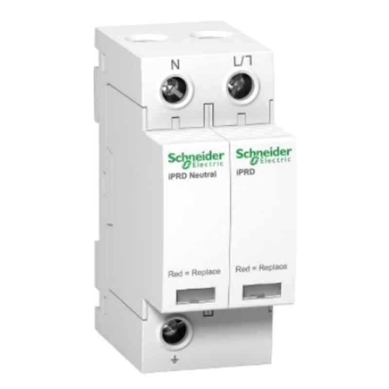 Schneider 350V 1P+N IPRD8r Remote Transfer Modular Surge Arrester, A9L08501