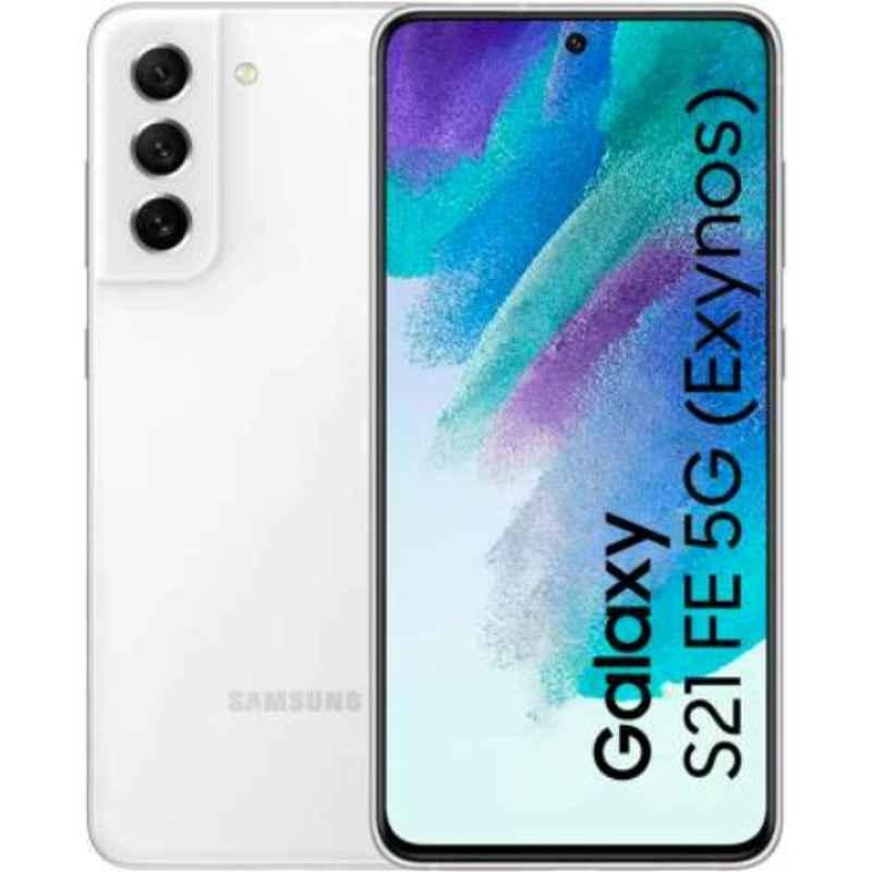 Samsung Galaxy S21 FE 6.4 inch 8GB/128GB 4500mAh White 5G Smartphone, SMG990