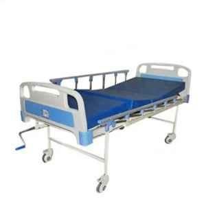 Yes Kay Mild Steel Pre-Treated Epoxy Powder Coated Semi Fowler Bed with Mattress, Side Railing & Wheel