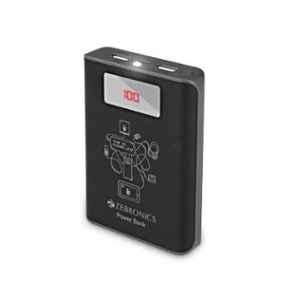 Zebronics 10000mAh Black Li-ion Powerbank with 2 Ports, ZEB-PG10000D