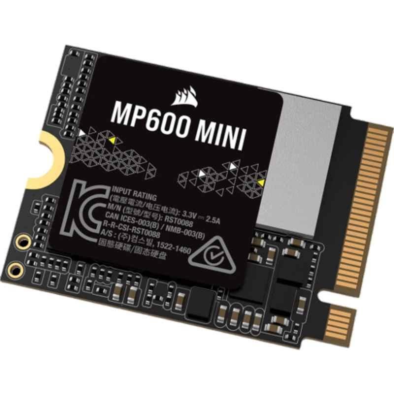 Corsair MP600 Mini 1 TB Gen4 Black SSD, CSSD-F1000GBMP600MN