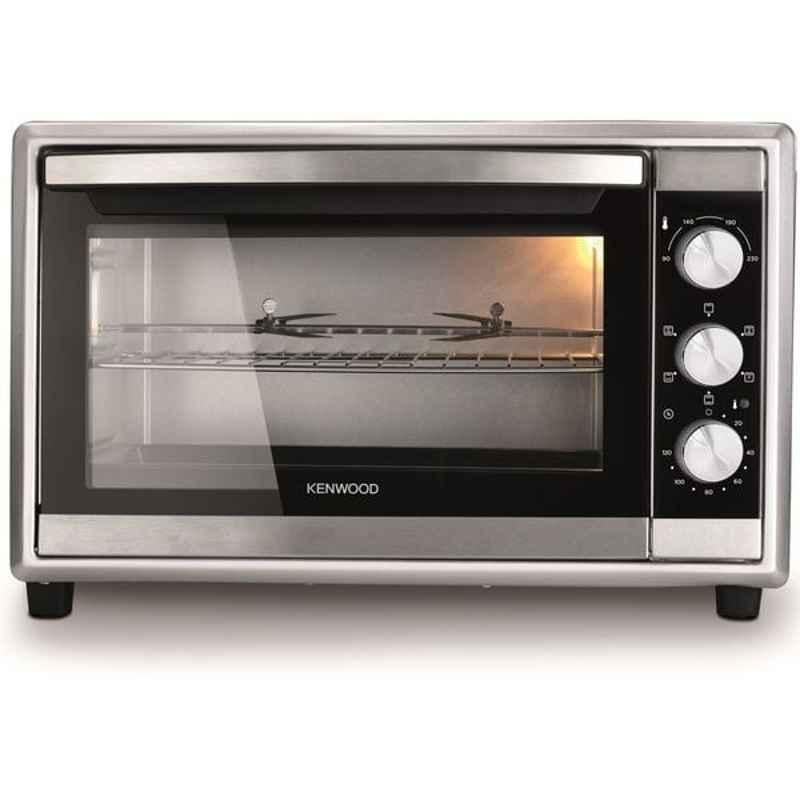 Kenwood 70L 2200W Black & Silver Electric Oven, MOM70.000SS