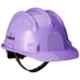Karam Violet Plastic Cradle Nape Type Safety Helmet, PN-501 (Pack of 5)