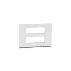 Schneider Electric Unica Pure Plastic Surround Grid Plate, UNSCP12M_WE (Pack of 5)