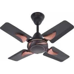 Gestor Glossy 50W Smoked Brown Ultra High Speed 4 Blade Ceiling Fan, Sweep: 600 mm
