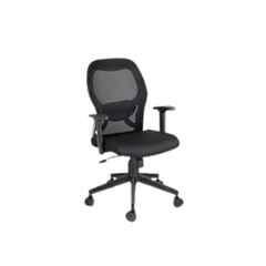 Paradise 53.3x53.3x55.8cm Mild Steel Black High Back Revolving Chair, PME-5019