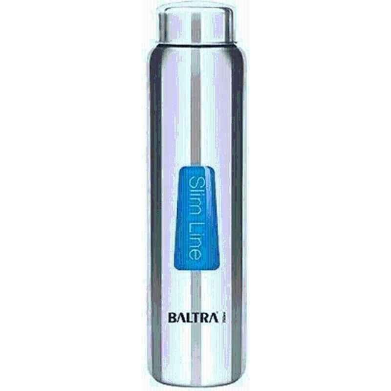 Baltra Relax 1000ml Stainless Steel Silver Single Walled Water Bottle, BSL-294