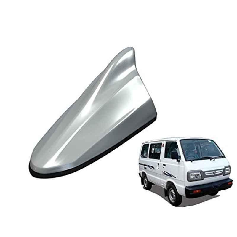 Kozdiko Silver Shark Fin Signal Receiver Antenna for Maruti Omni