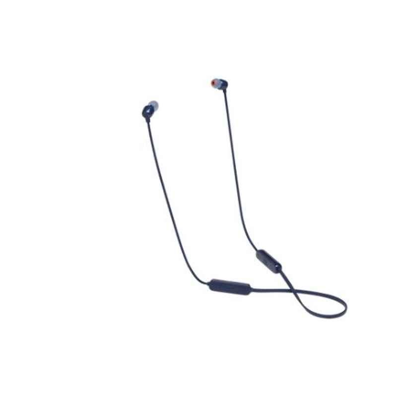 JBL Tune 165BT Blue in Ear Wireless Headphone with Mic, JBL165BTBLU