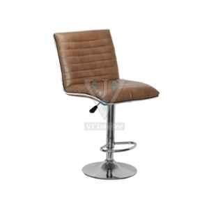 VJ Interior 22x17 inch Brown Leatherette bar Stool, VJ-1061