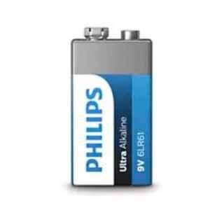 Philips 6LR61E1B/97 9V Ultra Alkaline 9V Battery, (Pack of 5)