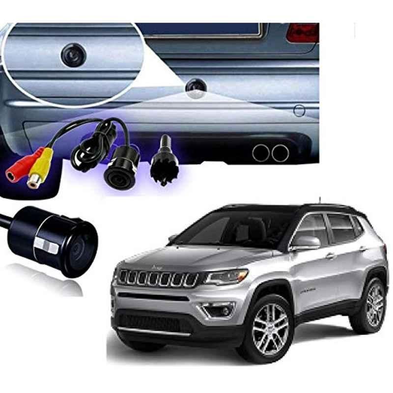 Kozdiko 12V Car Rear View Night Vision Reverse Parking Camerafor Jeep Compass