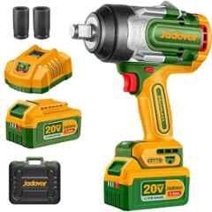 Jadever 20V 3/4 inch 1800Nm Cordless Impact Wrench, JDCD1B1285