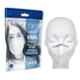 Safent KN950002 5 Layer Standard White Respirator Protective Face Mask with Nose Pin & Breathable Filtration (Pack of 5)