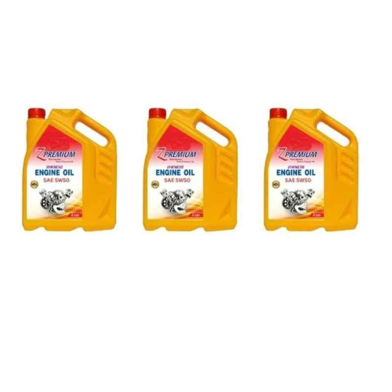 Z Premium 5W50 5 Litre Engine Oil (Pack of 2)