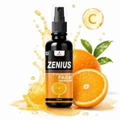Zenius India 50ml Vitamin C Face Serum with Purified Water, Botanical Hyaluronic Acid, Glycerine for Boosts Collagen, Reduces Dark Spots & Pigmentation