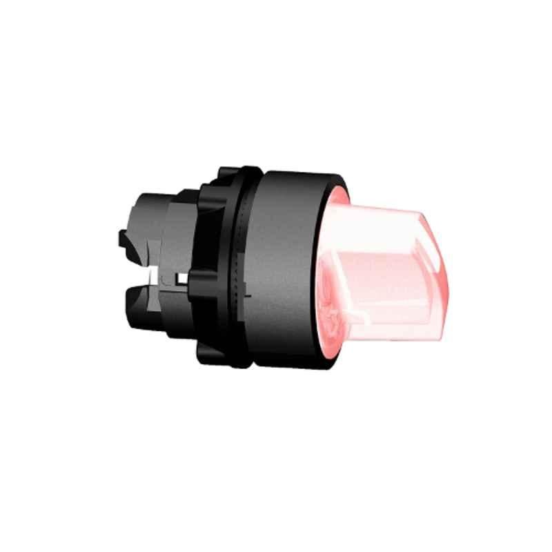 Schneider 22mm Round Red Head for Illuminated Selector Switch, ZB5AK1343