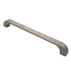 RAB 160mm Zinc Satin Finish Drawer Pull Handle, 1077 (Pack of 2)