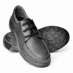 Hillson Discovery PVC Low Ankle Steel Toe Black Work Safety Shoes, Size: 9