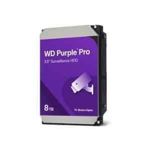 Western Digital Purple Pro 8TB Professional Grade Storage Drive for Smart Video Recording & AI Video Analytics, WD8002PURP