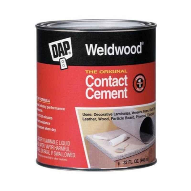Dap Weldwood 32Oz Tan The Original Contact Cement, 2724331856102