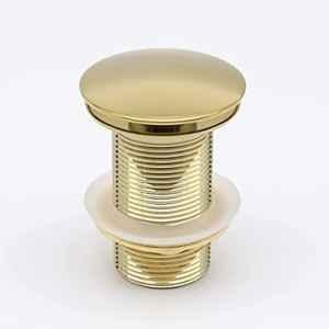 Elegant Casa 3 inch Brass Golden Full Threaded Pop Up Waste Coupling