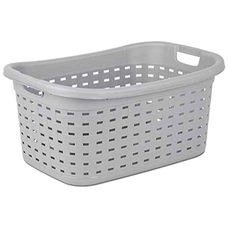 Sterilite Cement Weave Laundry Basket, 110981