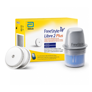 Abbott FreeStyle Libre 2 Plus 1µL Glucometer Sensor (Pack of 2)