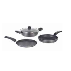 Buy Wonderchef 3 Pieces Induction Base Grey Casserole Set with Lid Online  At Best Price On Moglix