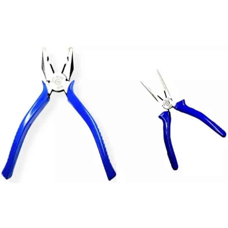 Sky Blue 2 Pcs 7.8 inch Groove Plier Combo, SBE_PLIER COMBO_297