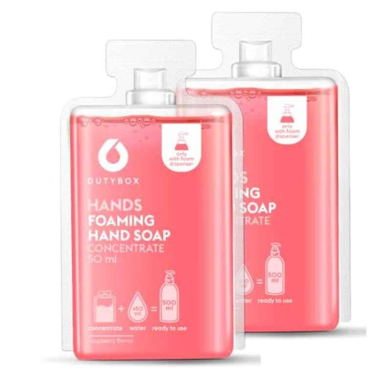 Dutybox 2x50ml Foaming Soap with 2 Refill Capsule