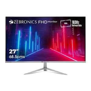 Zebronics 27 inch 1920x1080p Ultra Slim Built in Speaker IPS Widescreen LED Monitor with 165Hz Refresh Rate, ZEB-A27FHD