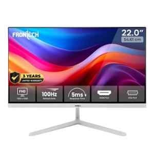 Frontech 22 inch 1920x1080p White Full HD LED Monitor, MON-0091