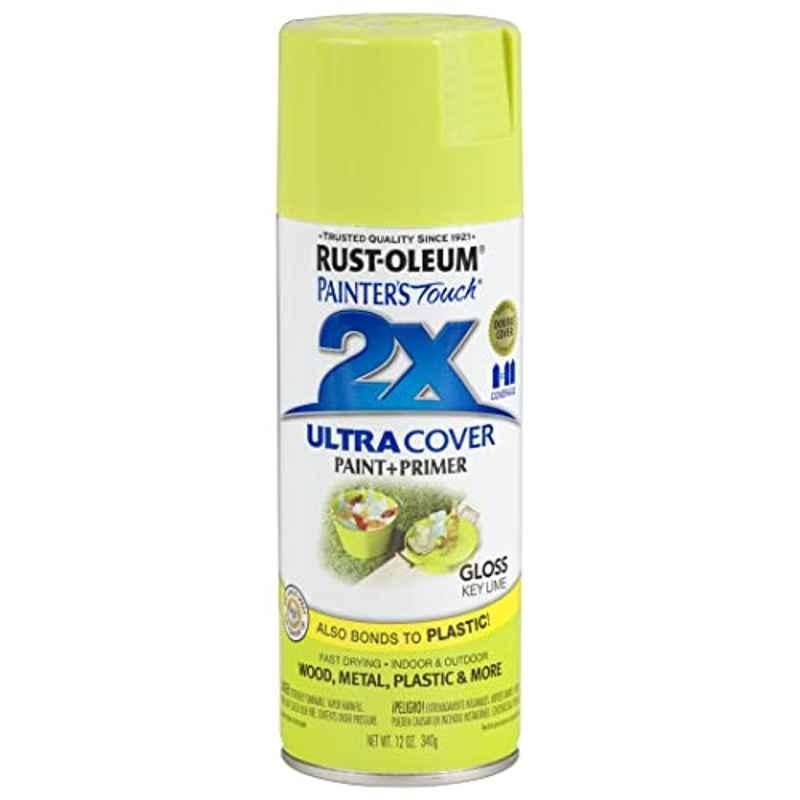 Rust-Oleum Painters Touch 12oz Key Lime Gloss 2X Ultra Cover Gloss Spray Paint