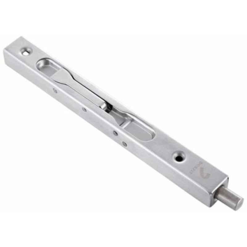 Dorfit 8 inch Silver Stainless Steel Flush Bolt, DTDB008