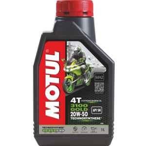 Motul 3100 Gold 1 Litre 20W-50 4T Bike Engine Oil