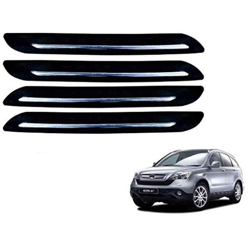 Kozdiko 4 Pcs Single Chrome Bumper Protector Set for Honda CR-V